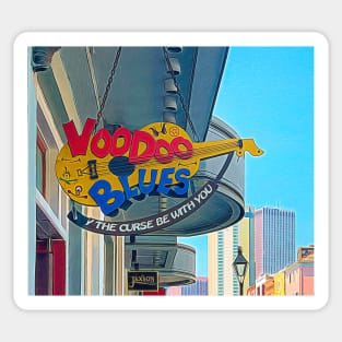 VooDoo Blues New Orleans Sticker